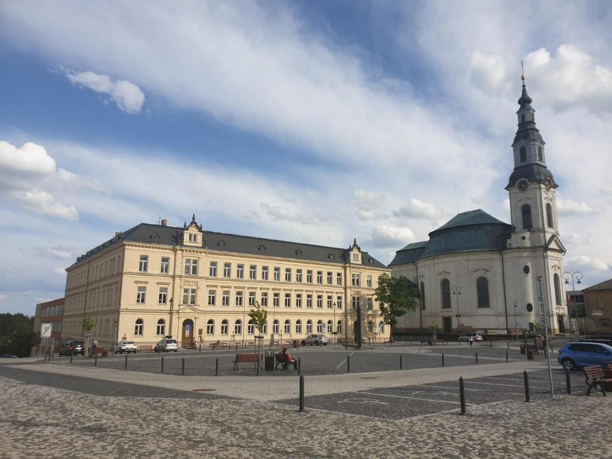 Penzion Sklar Nový Bor Exterior foto